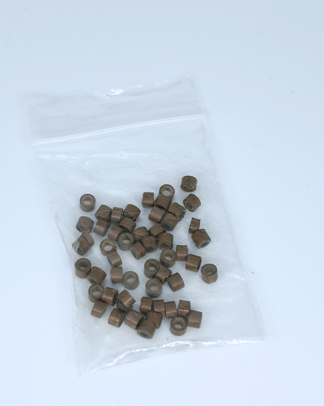 Brown Hair Extension Beads