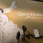 Image of the Entrance of Queen Elizabeth: In Her Style Exhibition at the King's Gallery at Buckingham Palace